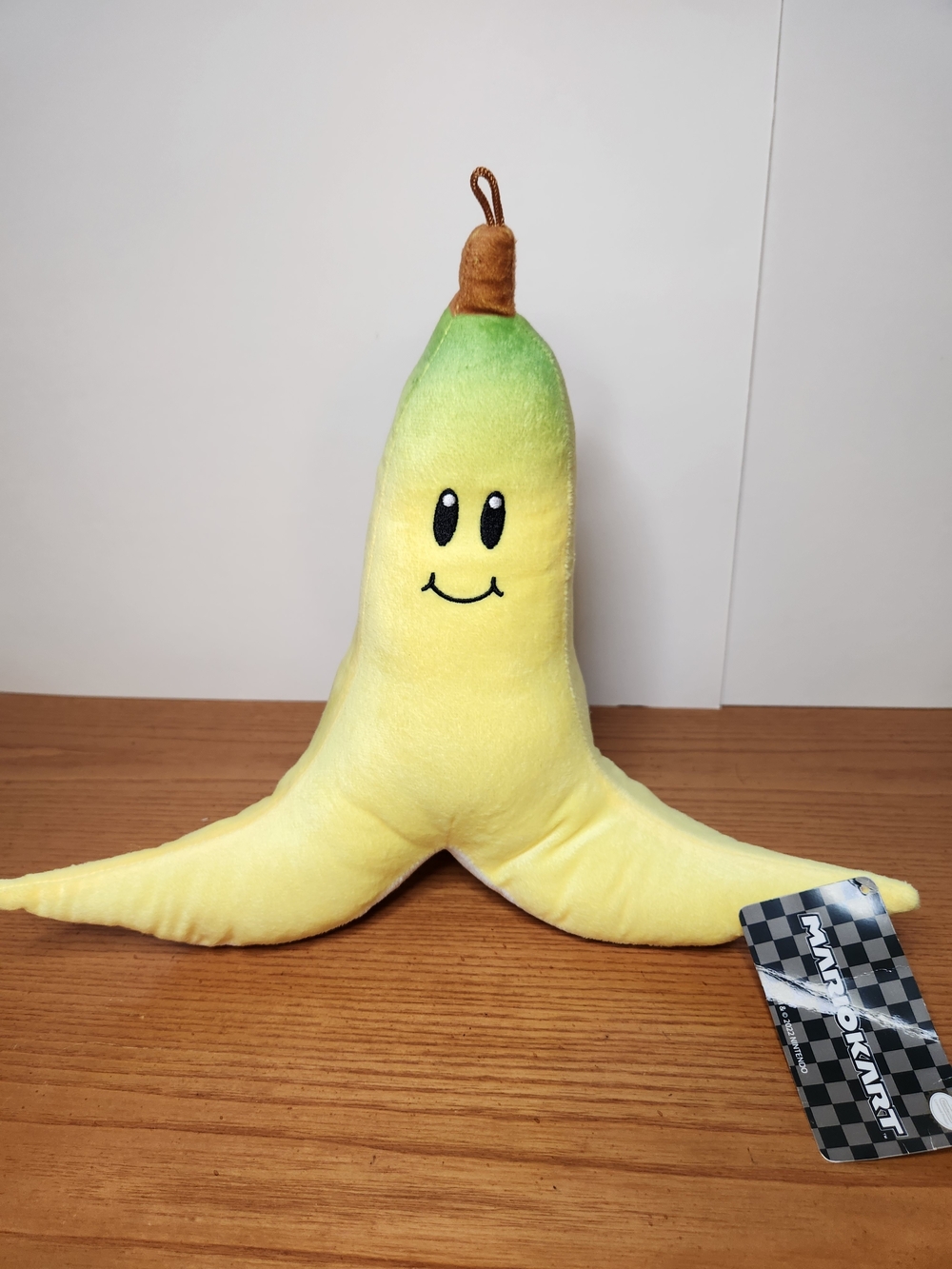 NWT Nintendo Super Mario Kart Mocchi Banana Plush  11" H X 10" .